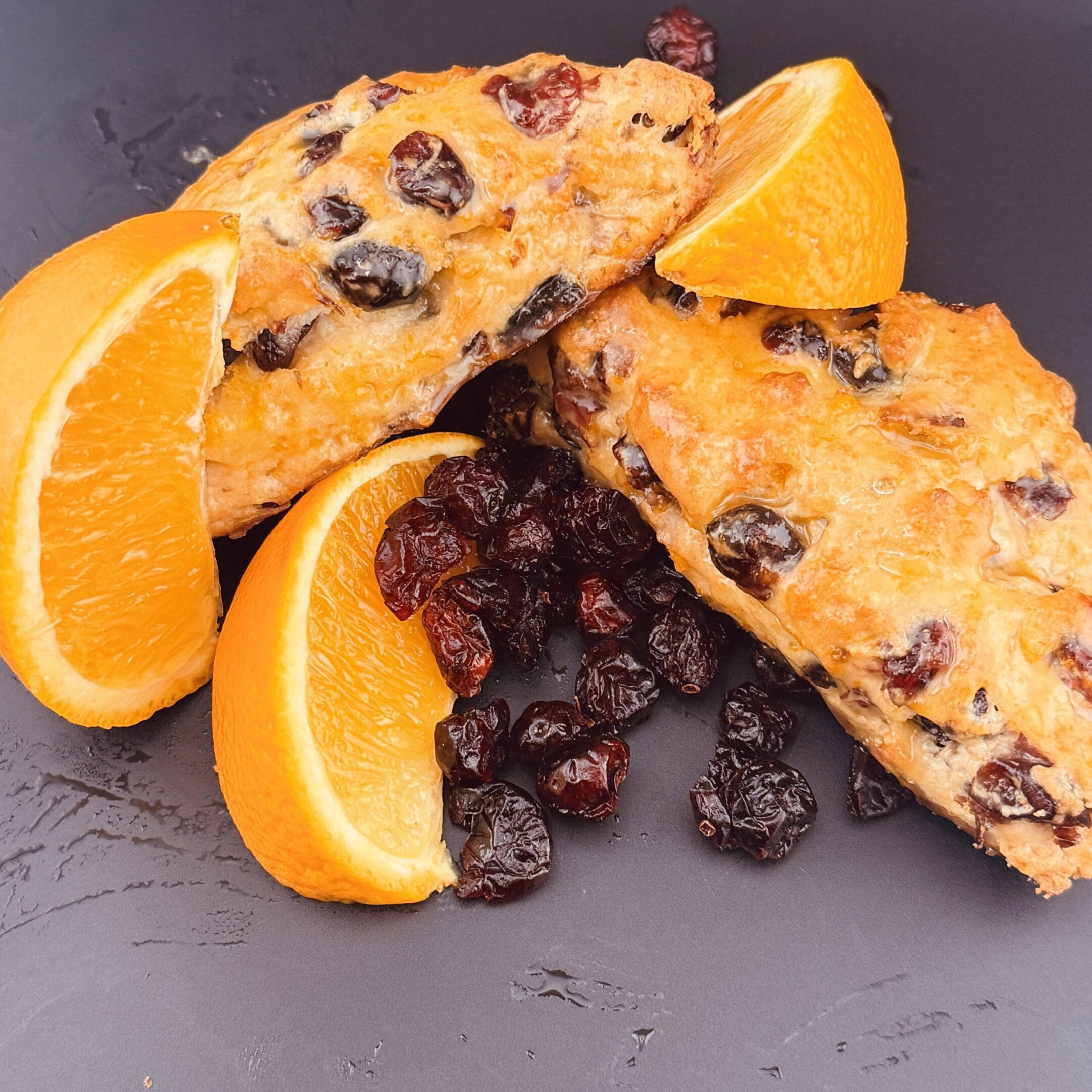 cranberry orange scones
