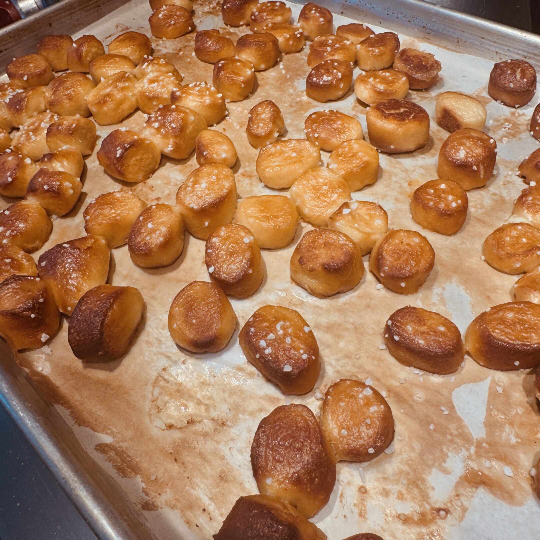 Baked Soft Pretzel Bites